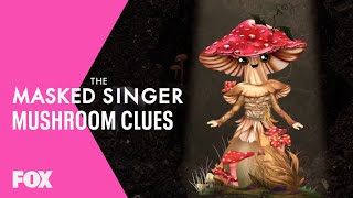 The Clues Mushroom  Season 4 Ep 5  THE MASKED SINGER [upl. by Acilejna]