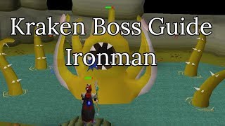 OSRS  Kraken Boss Guide for Ironman [upl. by Oballa]