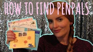 HOW TO FIND PENPALS  TOP 5 TIPS ♡ [upl. by Dahl595]