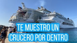 TE MUESTRO UN CRUCERO POR DENTRO  HARMONY OF THE SEAS  ROYAL CARIBBEAN [upl. by Jasmine]