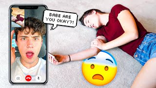 PASSING OUT OVER FACETIME PRANK [upl. by Azila]