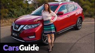 Nissan XTrail Ti 4WD 2017 review family test video [upl. by Jillana85]