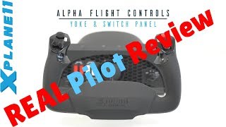 HoneyComb Flight Yoke I Real Pilot Review [upl. by Aicileb]