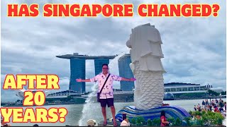 Expat Trip to SINGAPORE After 20 Years  HOW HAS IT CHANGED [upl. by Airdnua]