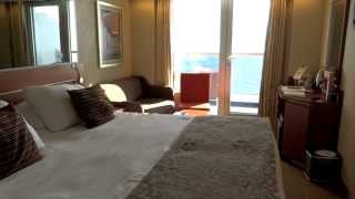 Holland America Line Nieuw Amsterdam Verandah Balcony Suite 8021 [upl. by Schick]