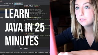 Learn Java in 25 minutes  Java Tutorial for Beginners [upl. by Boudreaux]