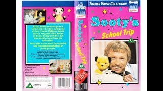 Sootys School Trip TV 8047 1989 UK VHS [upl. by Aiyt]