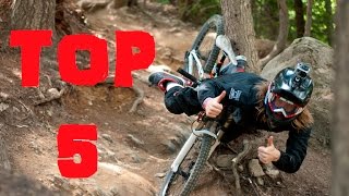 Downhill World Cup Top 5 Crashes [upl. by Halivah]