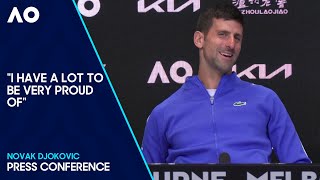 Novak Djokovic Press Conference  Australian Open 2024 Semifinal [upl. by Christmas194]