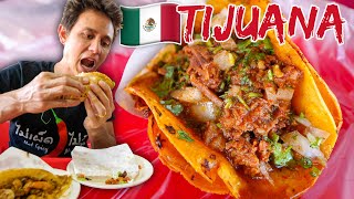 Mexican Street Food in Tijuana 🇲🇽 INSANE TACOS TOUR IN MEXICO 🌮Part 2 [upl. by Siobhan]