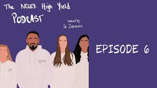 Major Depressive Disorder and AntiDepressants  NCLEX High Yield Podcast Episode 6 [upl. by Ahsillek]