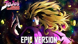 Giornos Theme but its ULTRA EPIC VERSION Gold Experience Requiem [upl. by Enajiram]