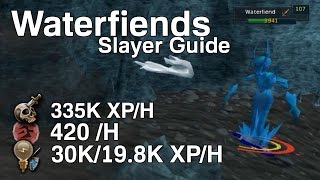 Waterfiends Slayer Guide 355K XPH [upl. by Celle]