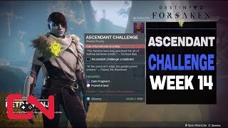 Destiny 2 NEW Ascendant Challenge  Week 14  Garden at Overlooks Edge [upl. by Nnodnarb44]