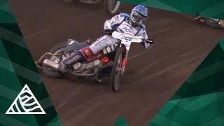 Flat Track Motorcycle Racing at FIM Speedway [upl. by Morty]