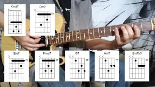 BEGINNING JAZZ GUITAR LESSON  PART 1 [upl. by Goldie]