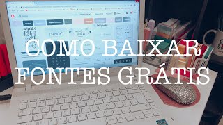 COMO BAIXAR FONTES GRÁTIS PARA WORD [upl. by Hadleigh]