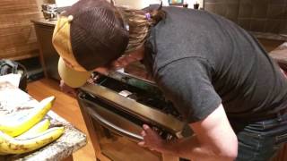 Opening up a KitchenAid glass top stove [upl. by Desai]