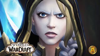 Jaina Attacks Zandalar amp Kills Rastakhan Cinematic 81 WoW BFA Tides of Vengeance [upl. by Balbur]