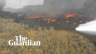 Victoria bushfires East Gippsland fires update [upl. by Sayce]