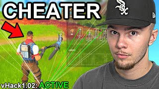 Reacting To The Biggest CHEATERS In Fortnite History [upl. by Anaele]