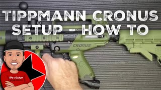 Tippmann Cronus Tactical Setup  How To [upl. by Butler]