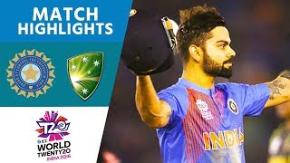 Kohlis 82 Steers Hosts Home  India vs Australia  ICC WT20 2016  Highlights [upl. by Saber]