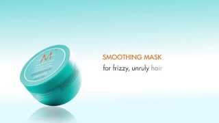 How To Moroccanoil Smoothing Mask [upl. by Ahsimac]