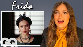 Salma Hayek Breaks Down Her Most Iconic Characters  GQ [upl. by Renata335]