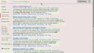 Legal Research Tutorial Finding Case Law Using Google Scholar [upl. by Doerrer]