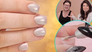 Sculpting Gel Nails • Advanced Filing Tutorial [upl. by Roinuj]