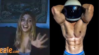 Aesthetics on Omegle 19  quotGET IN MY MILKY WAYquot  Girls Reactions Omegle  Astronaut Edition 2 [upl. by Nawram]