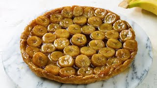 Tarte tatin de bananes [upl. by Rusell495]