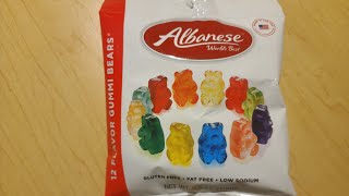 Albanese GUMMI BEARS review [upl. by Lisa80]