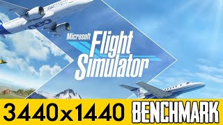 Microsoft Flight Simulator  PC Ultra Quality 3440x1440 [upl. by Jaret]