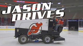 What Its Like To Drive A Zamboni  Jason Drives [upl. by Laval300]