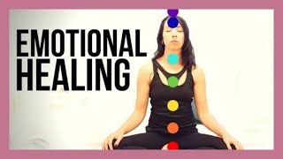 1 Hour Chakra Yin Yoga for Emotional Healing [upl. by Garland]