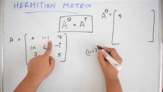 Hermitian Matrix  Linear Algebra  Very easy [upl. by Mighell]