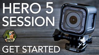 GoPro HERO 5 SESSION Tutorial How To Get Started [upl. by Solange]