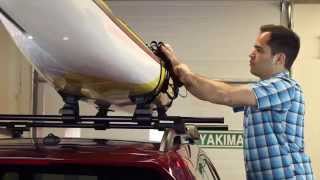 Yakima SweetRoll Kayak Mount Product Tour amp Installation [upl. by Wollis16]