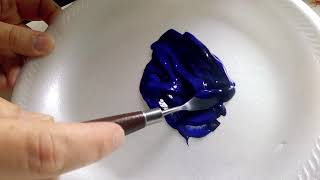 Make Your Own Color Navy Blue Color Mixing  How To Tutorial [upl. by Nalhsa]