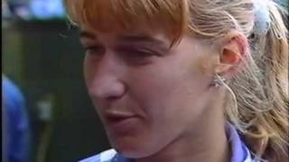 Steffi Graf  Interview after 1992 Wimbledon Final [upl. by Pengelly]