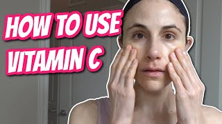 Vlog How to use Vitamin C serum Dr Dray [upl. by Tibold]