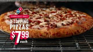 Dominos Pizza Official Denny Hamlin Carside Delivery Commercial [upl. by Nine]