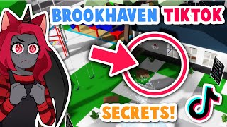 Brookhaven TIKTOK SECRETS Roblox [upl. by Sancha]