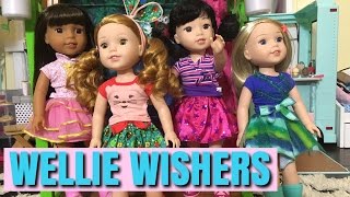 American Girl Wellie Wishers Review  NEW [upl. by Aralk633]