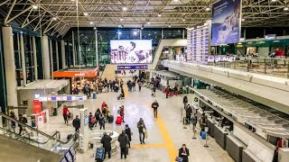 Leonardo da Vinci–Fiumicino Airport FCO in Rome Italy [upl. by Anitneuq]