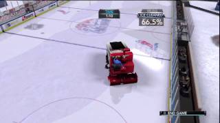 NHL 2K10 PS3 Ride the Zamboni [upl. by Ahtelra615]