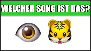 Schaffst du es diese Songs zu erraten Das große Emoji Song Quiz [upl. by Tuinenga468]