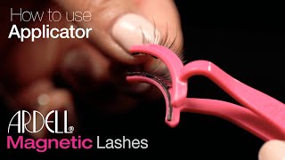 Magnetic Lash Applicator  Full Strip Lashes [upl. by Attiuqaj]